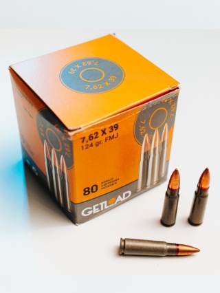 7,62X39 NABÓJ KULOWY FMJ GETLOAD C.I.P.