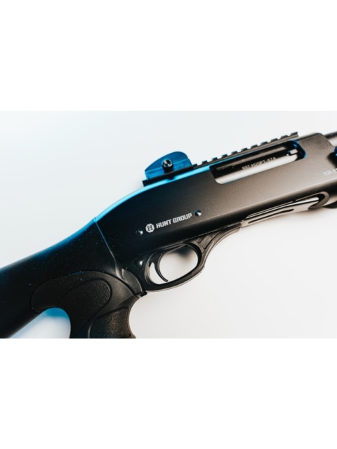 STRZELBA POWTARZALNA HUNT GROUP XP12-001, LUFA 51 CM, MAGAZYNEK 7+1, KAL 12/76 KOLBA FIX BLACK SYNT.